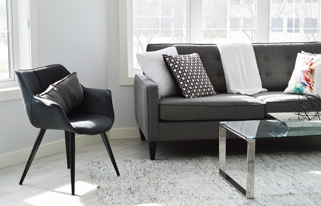 Living room, chair, sofa — DSCR Loans: Unlocking Investment Property Financing